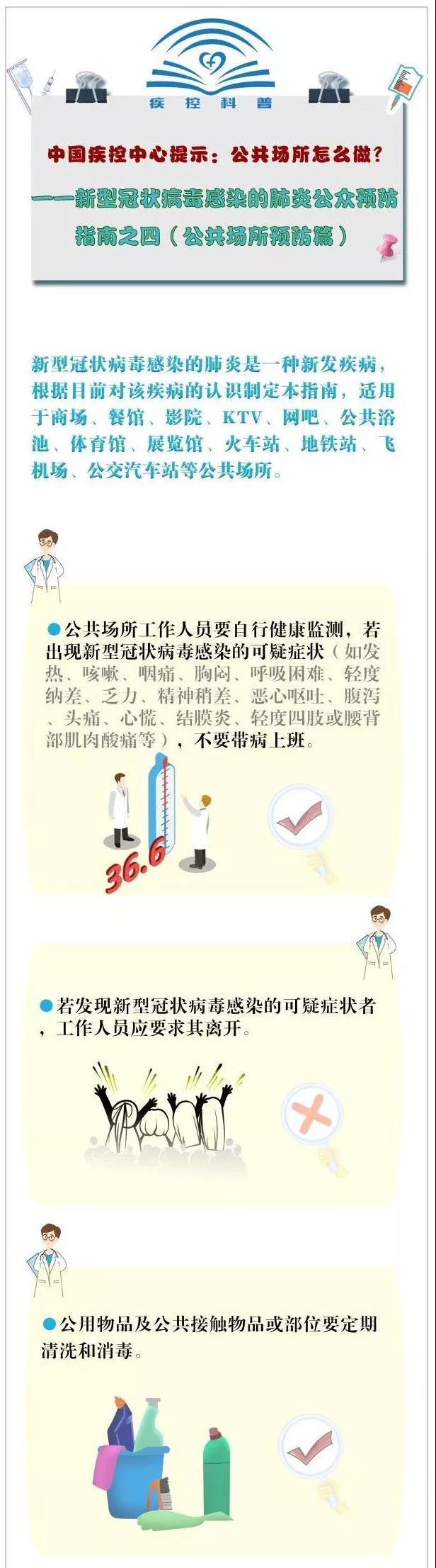 中国疾控中心权威提示：新型冠状病毒感染的肺炎公众预防指南，跟着做起来！ | 特别关注